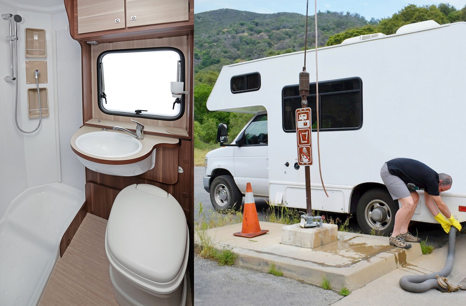 Luxury Restroom Trailers rental near Newport Beach CA